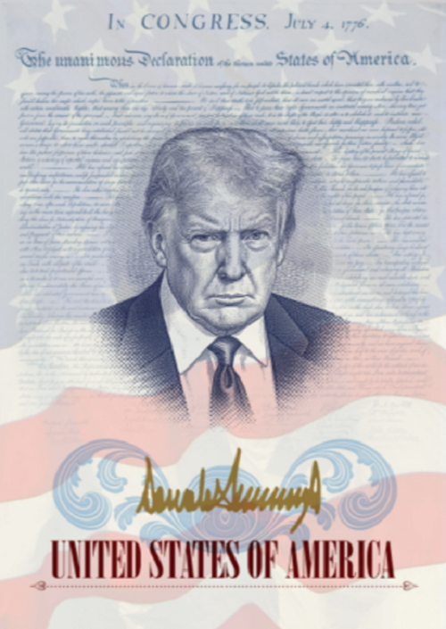 Держдеп США випустить лімітовану серію паспортів із зображенням Трампа до 250-річчя незалежності країни